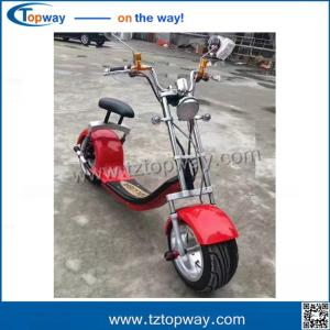 Cheap Driving range per charge 60-80km citycoco scooter wtih suspension in front and back for sale