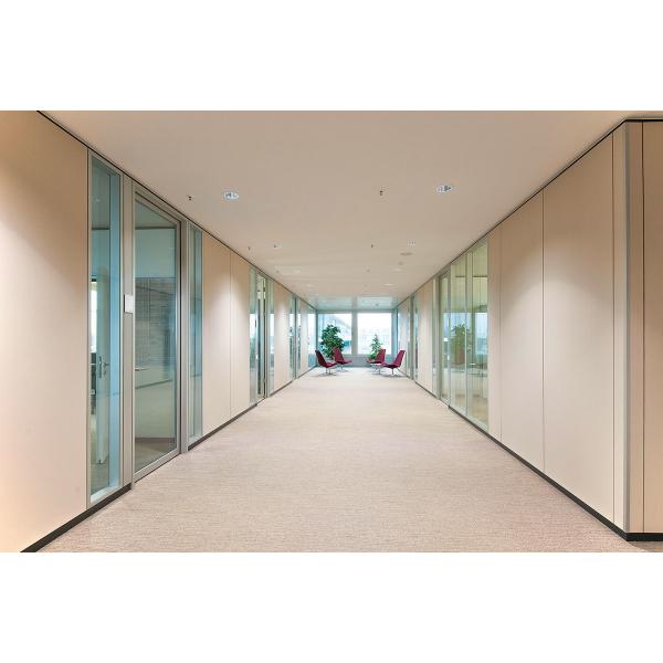 AE Glass Sliding Partition Walls , Office Frameless Folding Glass Walls