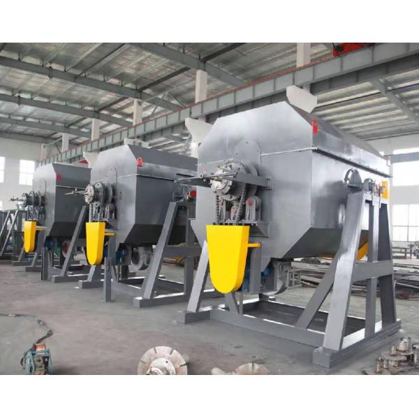 100KW Electric Heat Treat Oven , Rotary Heat Treatment Furnace For Dirt Heating