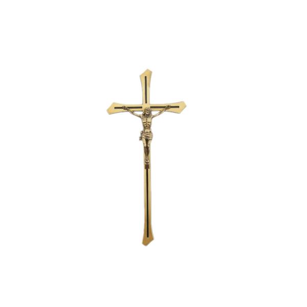 Brass decoration for tombstone crucifix cross 400*180mm BD001