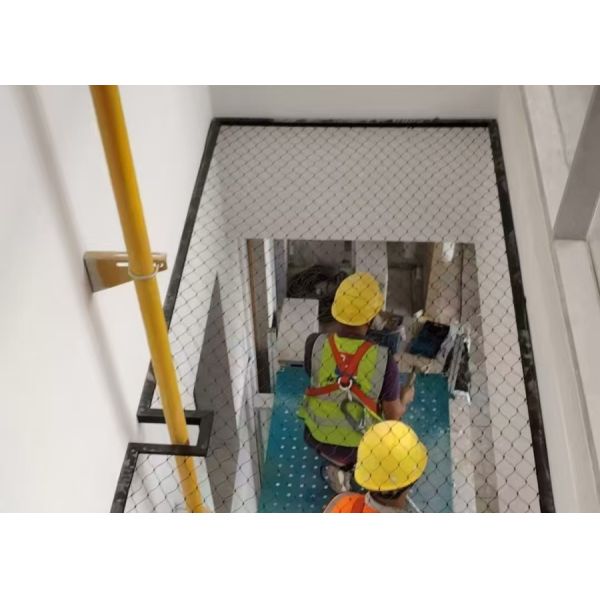 3mm Wire Diameter 50mm Mesh Size Stainless Steel Rope Mesh for Anti-Fall Safety Fence and Zoo Enclosures