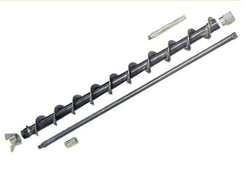Conventional Conveyor Flight Auger Drilling