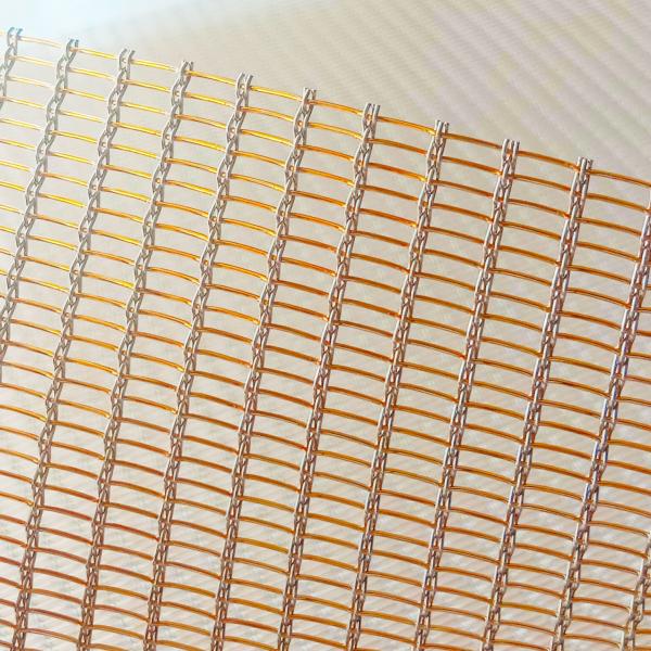 UV Protection Metal Laminated Glass , Fabric Laminated Glass With Metal Mesh