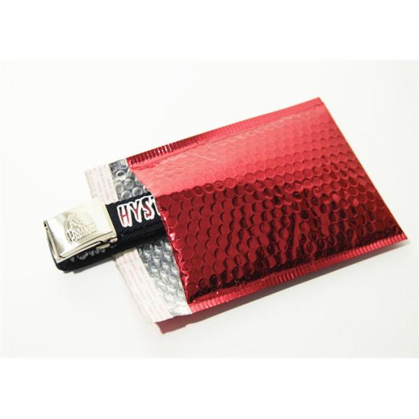 Recyclable Colored Metallic Bubble Mailers , Bubble Shipping Bags Moisture Proof