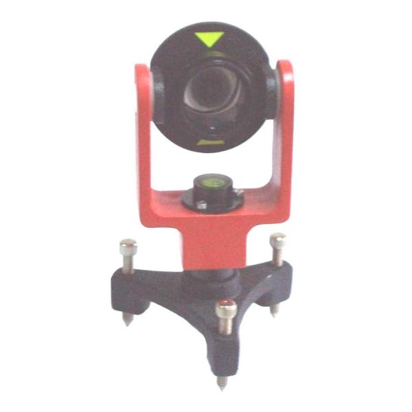YR-8 Mini prism  bubble middle with YR-18 Adjustable Mini tribrach for  survey measuring