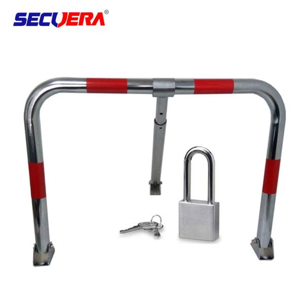 Durable Folding Down Parking Barrier , Vehicle Parking Lot Lock DC 12V 7Ah Battery