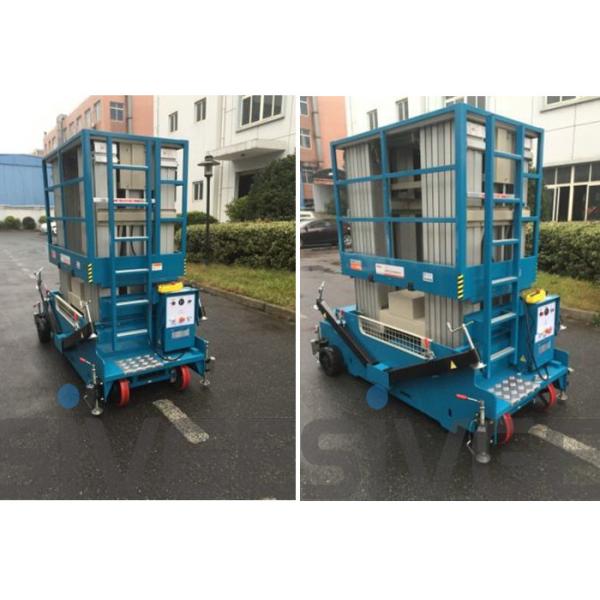 Motor Driven Aerial Work Platform 16m Multi Mast 160 kg Load Capacity For One