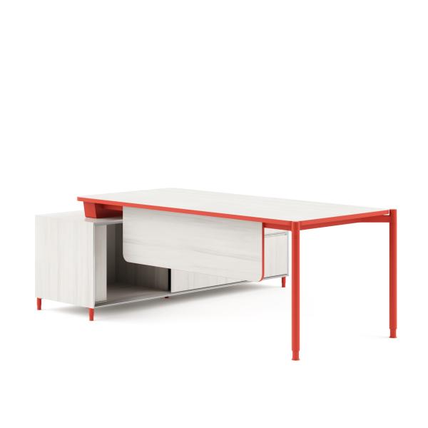 FLEX  Executive Office Desk Adjustable Height With Integrated Cable Management