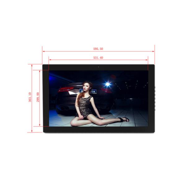 Black/White 24inch Digital Picture Frames Best Buy Video Displayer With WiFi Function