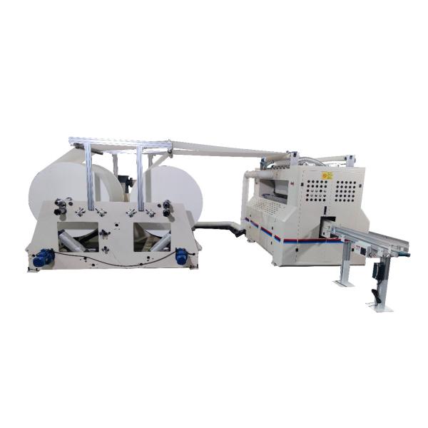 V Fold Facial Tissue Folding Machine 100m/min With Stacking And Conveying Device