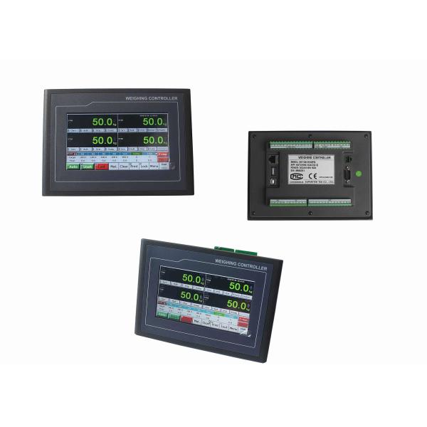 Industrial Weighing Indicator Controller , TFT - Touch Ration Batch Weighing System Controller