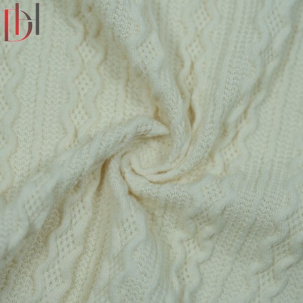 95% Polyester And 5% Spandex Fabric , Winter Custom Stretch Fabric OEM