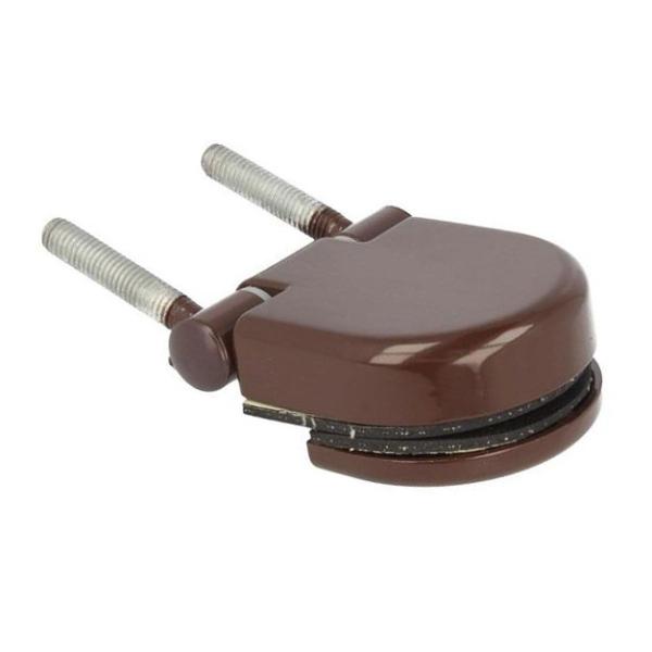 OEM Sauna Door Hinges Brown Color 180 Degree Glass Door Hinge