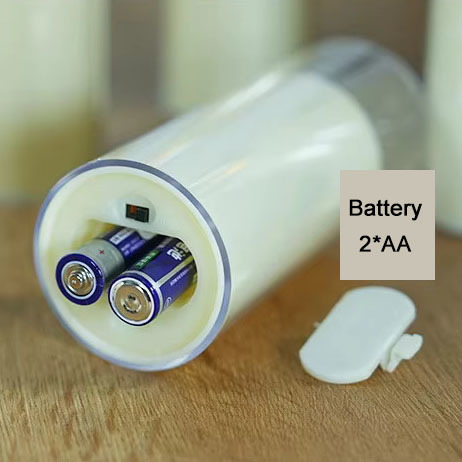 Custom Pillar Candle Sets Cordless Electric LED Candle For Home Decoration