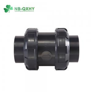 China Water Industrial Usage PVC True Union Ball Check Valve Swing Check Valve with Solution on sale
