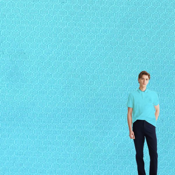 Breathable Wicking Fabric Outdoor Knitting Work Polo T Shirt Clothing Textile Fabric