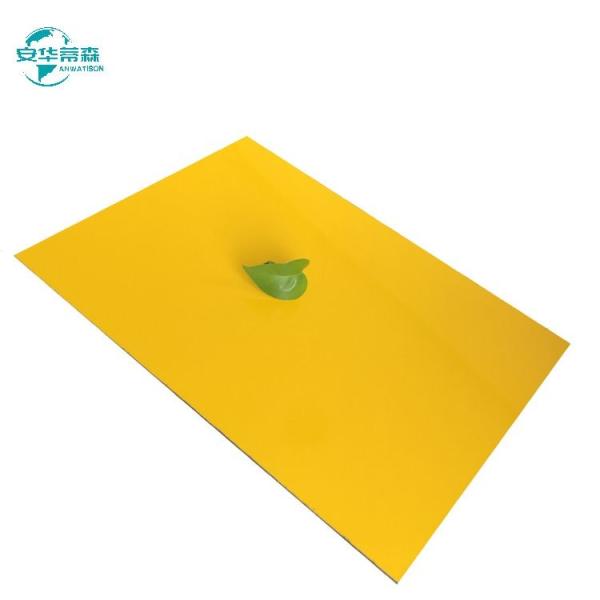 PVDF / PE Coated High Glossy ACP 3mm Thickness Glossiness 85% For End Applications