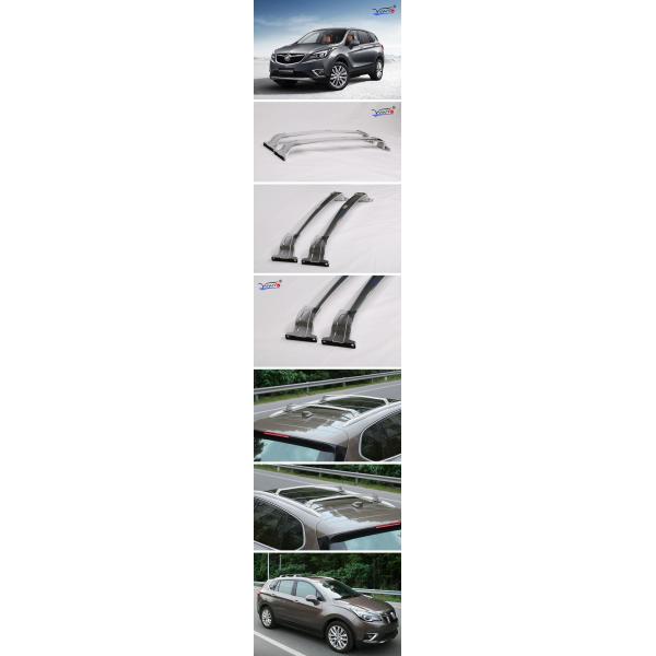 Stainless Steel Universal Cargo Cross Bars , Chromed B022 Universal Roof Rail Bars For Buick Envision