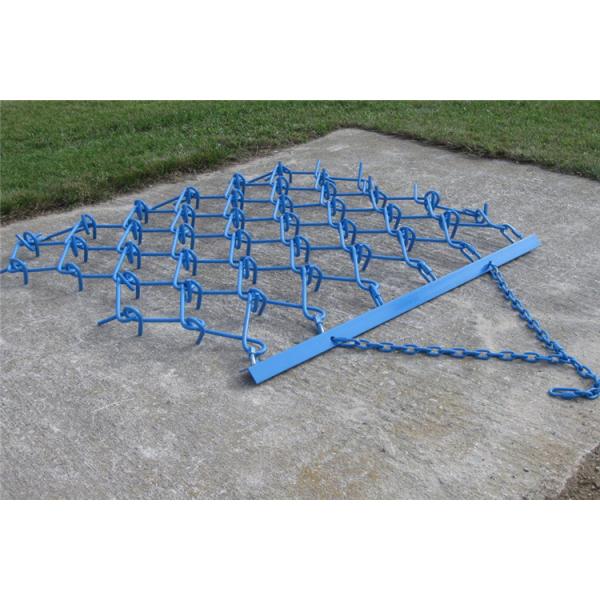 13mm Wire Diameter Mounted Chain Grass Harrows 1-6m Width 1-2m Length Or Customized