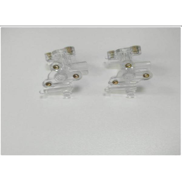 PC Plastic Medical Injection Molding Products Transparent Color Polished Surface