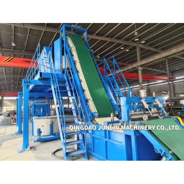 Overhead Batch Off Cooler with Auto Stacking and Cutting for Rubber Sheet