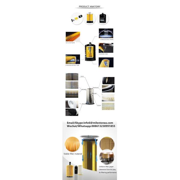 Air filter manufacturer Construction machinery parts engine honeycomb air filter 2525001 2525002 for filters air