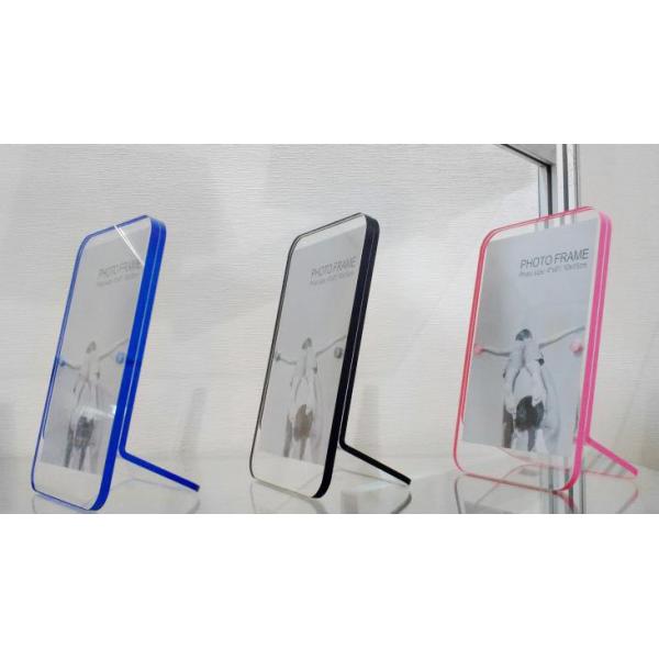 Elegant household goods acrylic photo frame, acrylic fashion colorful photo frame