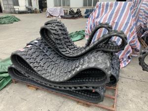 Cheap Guideway Excavator Rubber Tracks Agricultural Machinery Rubber Crawler Block for sale