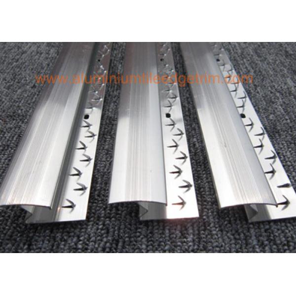 Aluminium Zig Zag Carpet Door Bars / Strip / Trim Smooth Transition Good