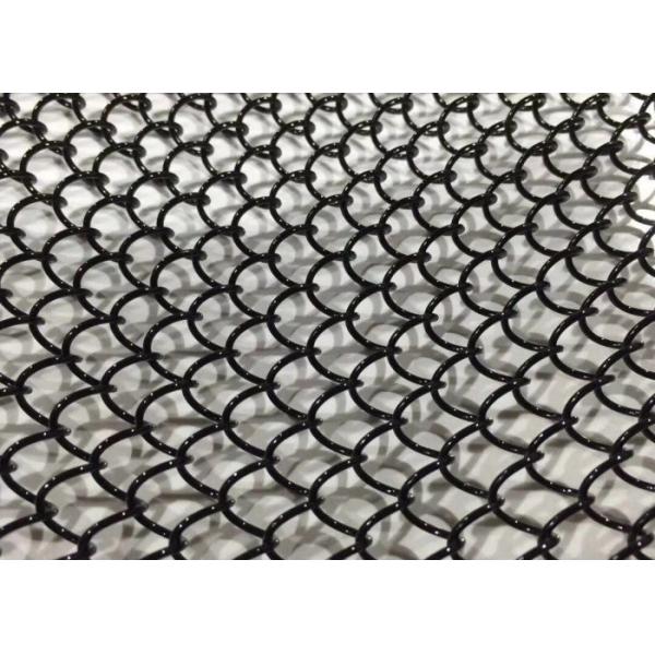 Lightweight Black Decoration Wire Mesh Chainlink Fence Decorative Metal Mesh