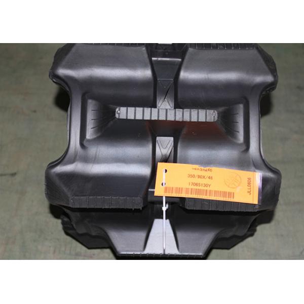 Customized Design Agricultural Rubber Tracks Jointless Structure 350 * 90 * 46mm