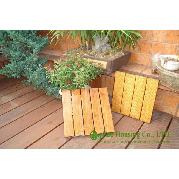 Matt Finish Outdoor Bamboo Flooring, Eco-friendly