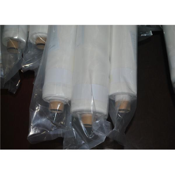 High Tension Polyester Screen T-shirt Printing Mesh White / Yellow / Black