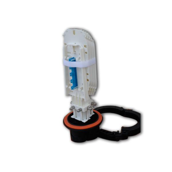 Manhole Fiber Optic Splice Box Dome mechanical type with PP ABS IP68