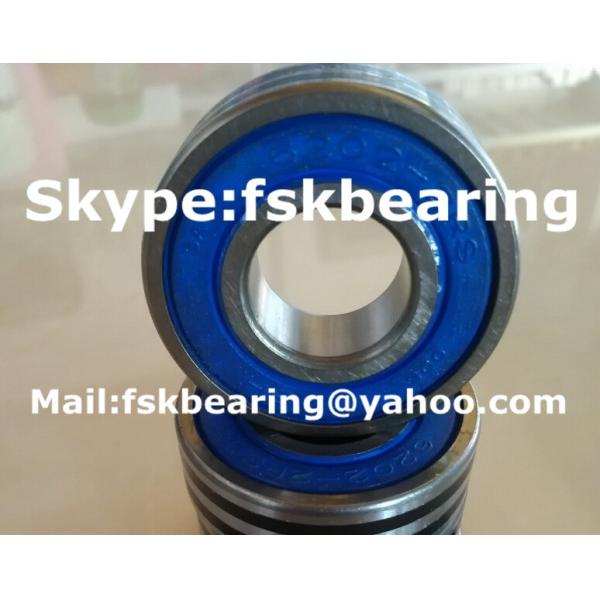 Skid Resistance Deep Groove Ball Bearing Colour Rubber ABEC -5
