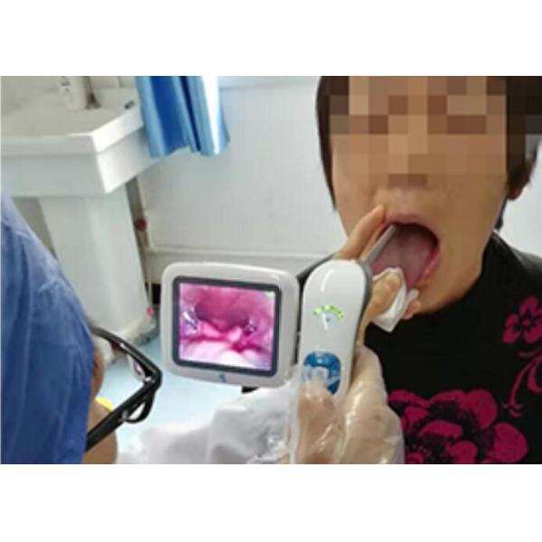 Medical Digital ENT Inspection Portable Otoscope Video Otoscopy With 3 inch LCD Monitor