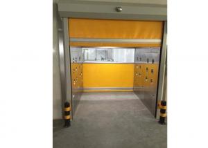 Cheap Cargo Air Shower Tunnel Stainless Steel Cabinet Rapid Rolling Automatic Door for sale