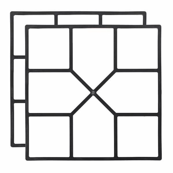 Plastic Injection Mould Concrete Mold Fence Mould Fence Silicone Mold Garden Park Flower Pool Yard Cement Brick