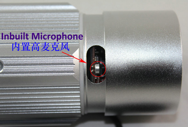 K908 Double Lamp Array IR LED Night Vision Waterproof CCTV Surveillance TF Card DVR Camera
