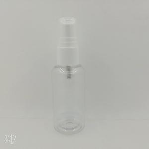 China Round Clear Plastic Cosmetic Bottles . PET Spray Bottle 180ML 200ML 250ML on sale