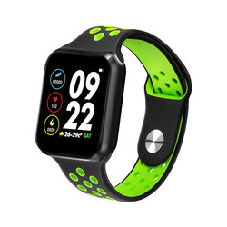 F3  Smart Watch Zinc Alloy 180mAh M6IP68 NFC Smart Band Rubber