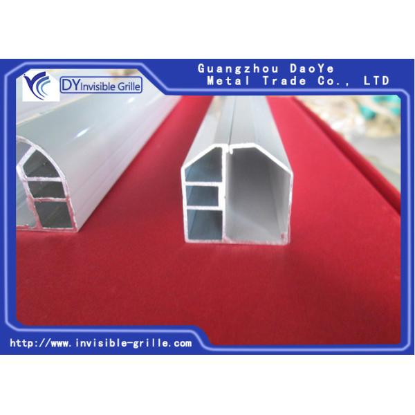 Aluminium Rail Track Suitable For Various Type Invisible Grilles