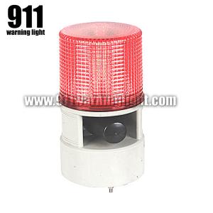 Cheap TBD-S125D LED beacon with 10W siren speaker, 4 flash pattern warning beacon for sale