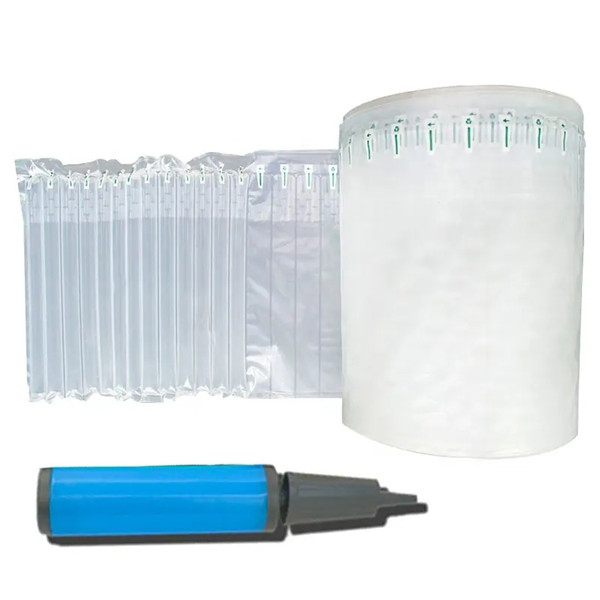 24*41cm Uninflated Air Cushion Bags MOQ 1000 Pieces Dimension 8cm Diameter