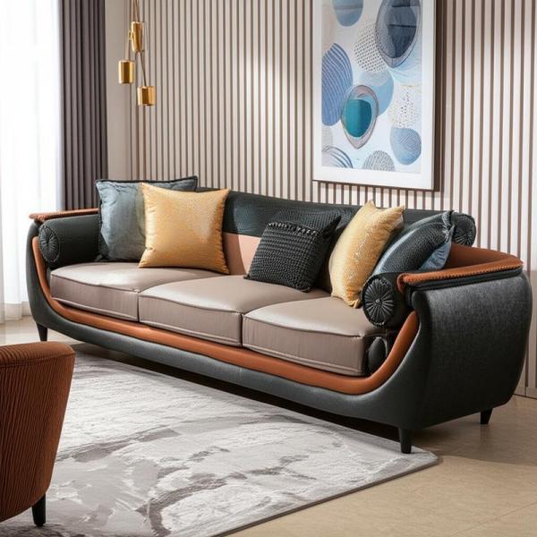 100% Polyester Foam and Various Fabrics Decorative Living Room Furniture for a Stylish Living Space