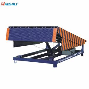 Cheap Warehouse loading bridge 8 ton stationary yard dock leveler in china for sale