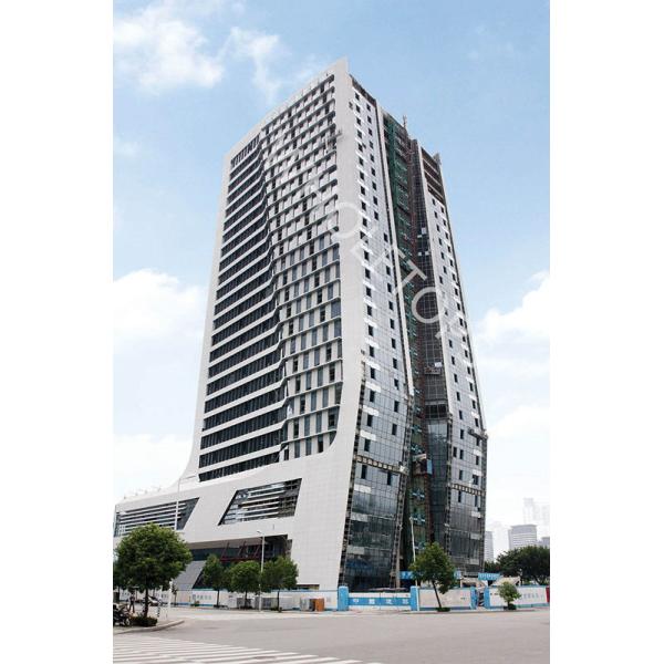 Interior Decoration 800*800mm Aluminum Cladding Panel 4.5MM Weather Resistance