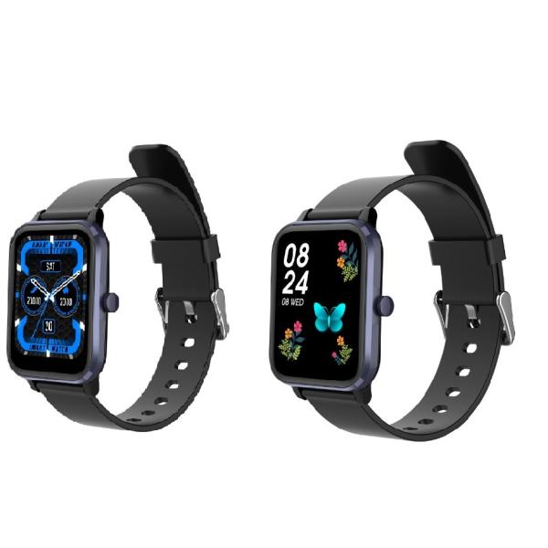 220mAh Li-Polymer Smart Fitness Watch Tracker Bluetooth 5.1 1.69  IPS TFT LCD