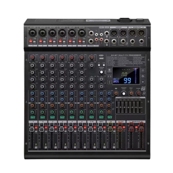 Professional Mixer PA Series offers operation and audio for live sound studios theaters concerts and major entertainment events