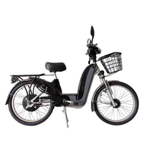 Black Powerful 350W 45km Max Speed With 48V 12Ah Battery Capacity Two Wheel